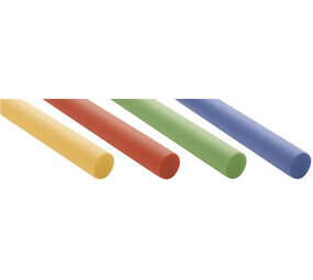 Comfy Zwemnoodles | Foamnoodle | Set van 24 | 117 cm | 4 kleuren