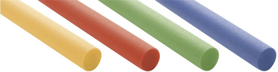 Comfy Zwemnoodles | Foamnoodle | Set van 24 | 117 cm | 4 kleuren