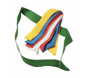 Tanga Sports Partijlinten | 60 (120) cm | Diverse kleuren | Set van 10 partijlinten