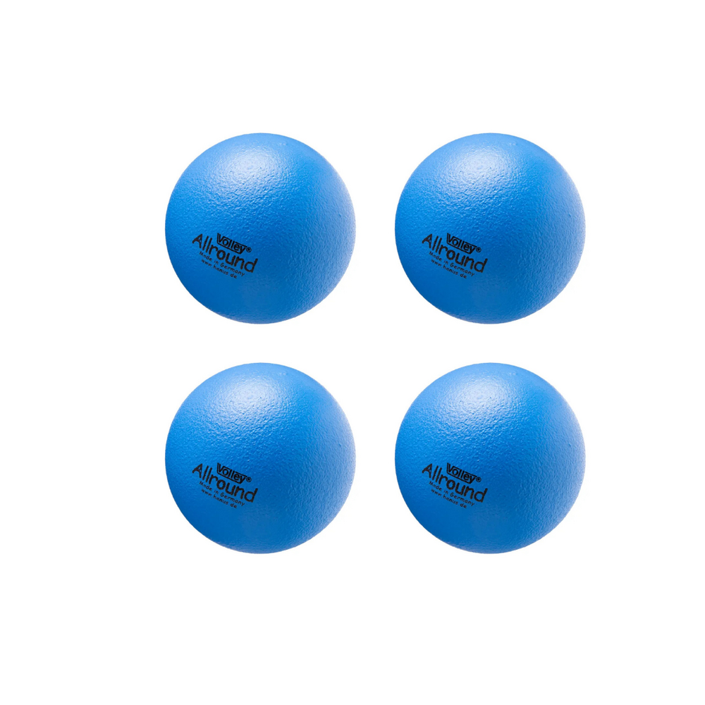 Volley High bounce Allround foambal | Ø  18 cm | Blauw | Per stuk / Voordeelsets