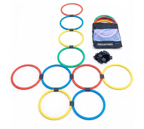 Megaform Hoepelset | Coördinatieringen Ø 39 cm | Set van 20 Megaform Hoepelset | Coördinatieringen Ø 39 cm | Set van 20