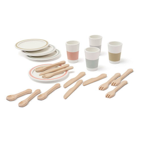 Kidsconcept Eetset 4 personen BISTRO Kidsconcept Eetset 4 personen BISTRO