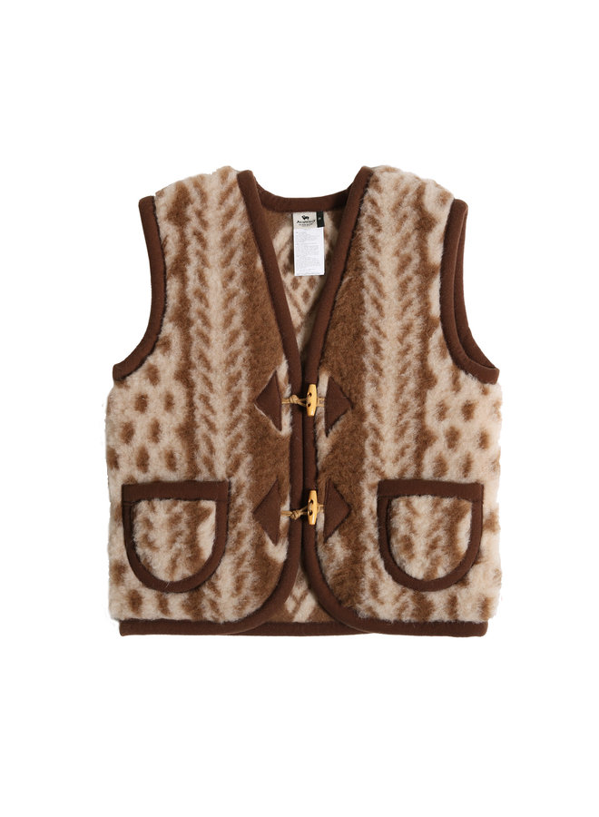 Alwero Gilet Limited Edition Aran