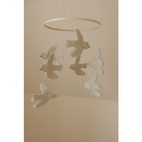 Nanami Mobile birds Natural Nanami Mobile birds Natural