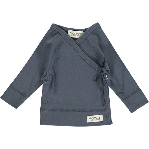 Marmar Copenhagen Tut wrap LS Blue Marmar Copenhagen Tut wrap LS Blue