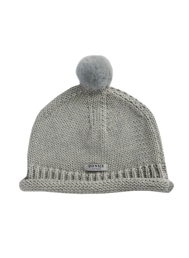 Mackle Hat Grey beige melange