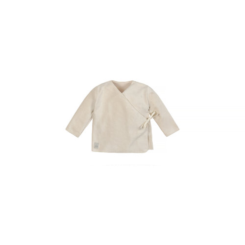 Nanami Nanami baby rib velvet top Natural 62/68 Nanami Nanami baby rib velvet top Natural 62/68