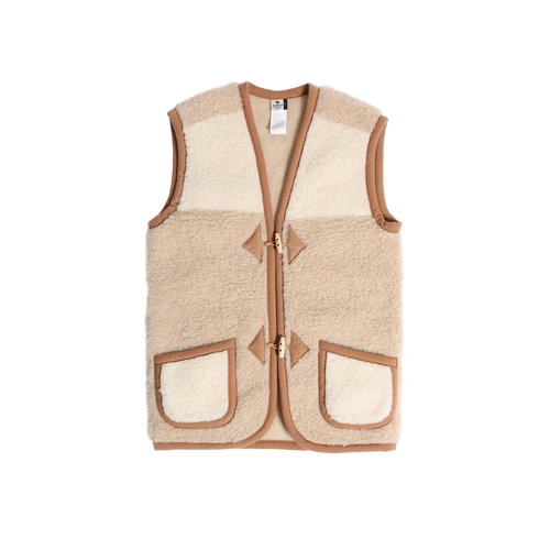 Alwero Alwero Gilet Duo Beige Adult Alwero Alwero Gilet Duo Beige Adult