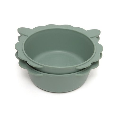 Petit Monkey Bowls set v 2 lammy slate green Petit Monkey Bowls set v 2 lammy slate green