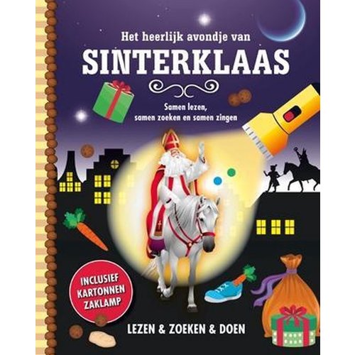 Juleau Zaklampboek - Het heerlijke avondje van Sinterklaas