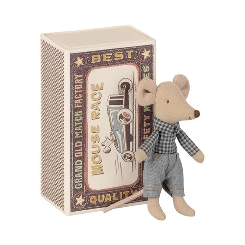 Maileg Maileg Little Brother in Matchbox Maileg Maileg Little Brother in Matchbox