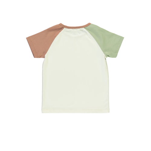 Pexi Lexi Contrast color tee Tawny brown