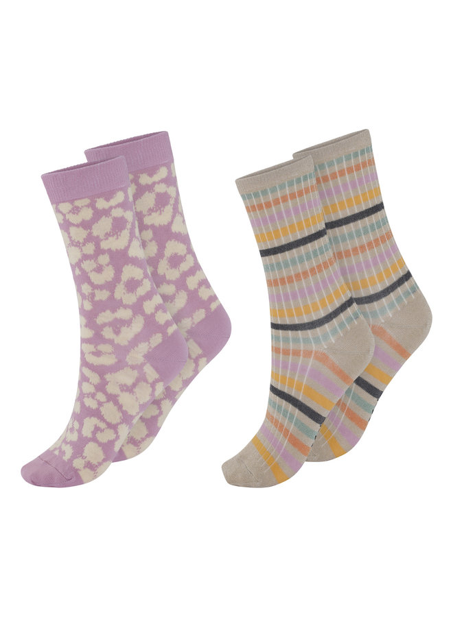 Purple Jaguar 2-Pack Socks