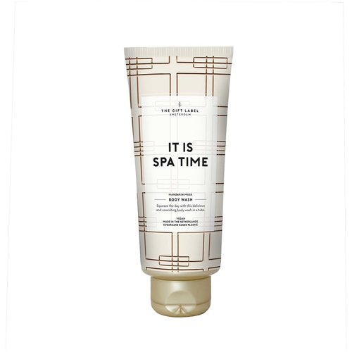 The Gift Label Body Wash Tube 200ml - It Is Spa Time