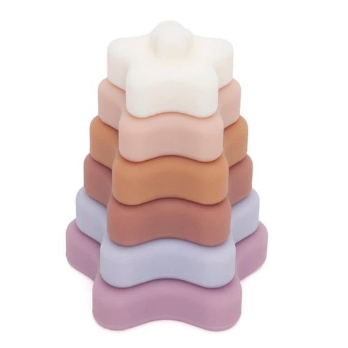 Petit Monkey Stacking toy Nova orchid Petit Monkey Stacking toy Nova orchid