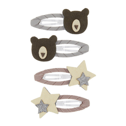 Mimi & Lula Grizzly Bear Clipset Mimi & Lula Grizzly Bear Clipset