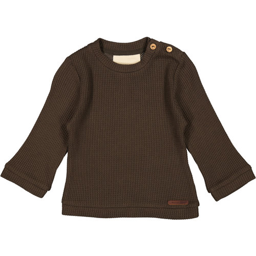 Marmar Copenhagen Trym LS Modal Waffle Shirt Coffee Marmar Copenhagen Trym LS Modal Waffle Shirt Coffee