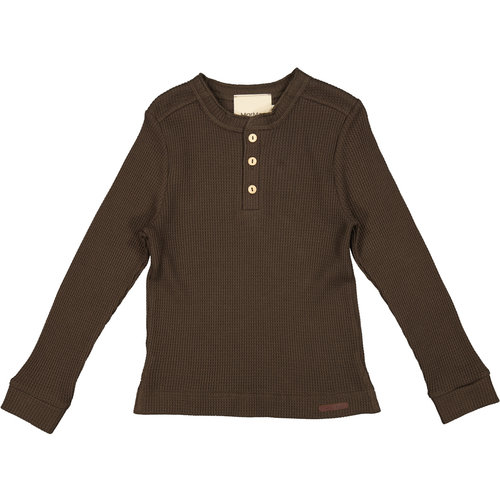 Marmar Copenhagen Tavus Modal Waffle Shirt Coffee Marmar Copenhagen Tavus Modal Waffle Shirt Coffee