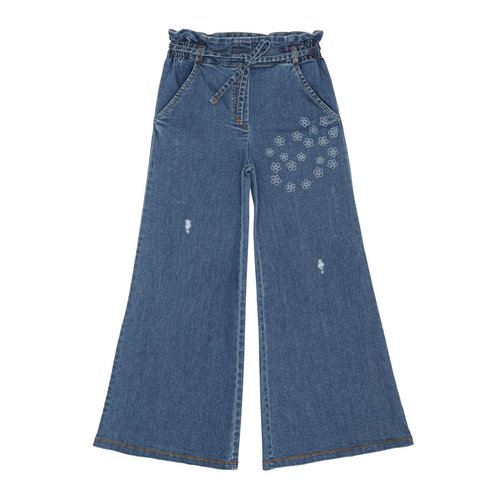 Little Hedonist Hight pants Julia Indigo Flowers Little Hedonist Hight pants Julia Indigo Flowers