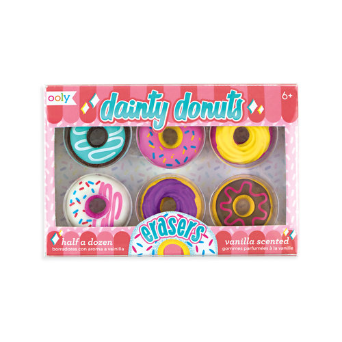 Janod Ooly - Dainty Donuts Scented Erasers Janod Ooly - Dainty Donuts Scented Erasers