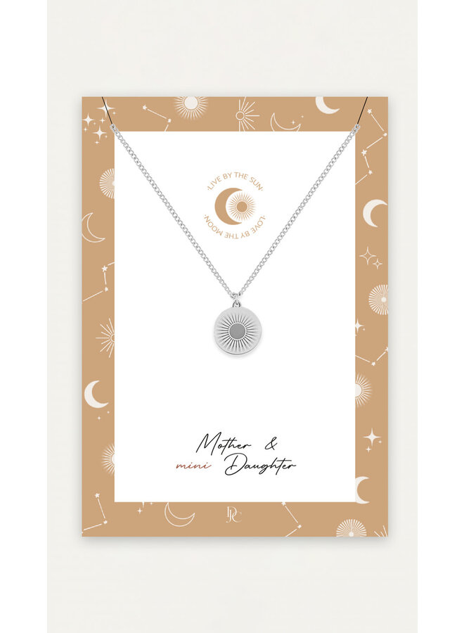 Mini ketting Sunshine zilver