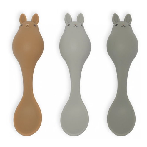 Konges Slojd 3 pack baby spoon bunny Konges Slojd 3 pack baby spoon bunny