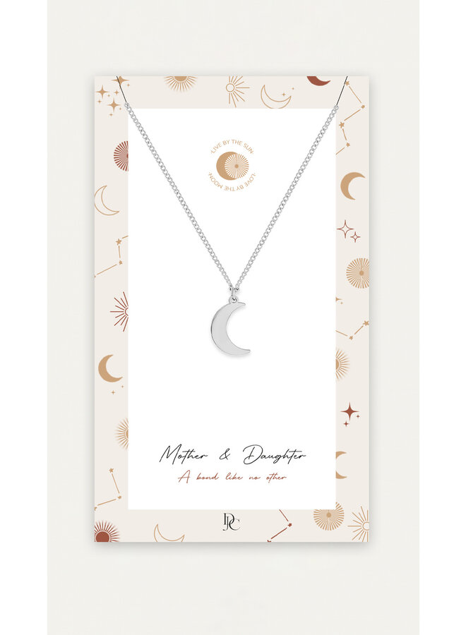 Mama Ketting Moon zilver