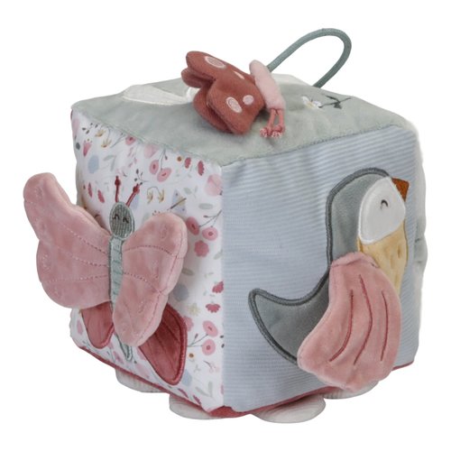 Little Dutch Little Dutch Activiteitenkubus Flowers en Butterflies Little Dutch Little Dutch Activiteitenkubus Flowers en Butterflies