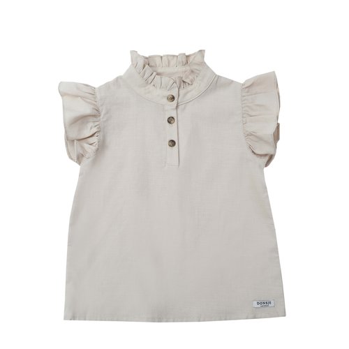 Donsje Amsterdam Donsje Amsterdam Steffie Blouse - Light Powder Donsje Amsterdam Donsje Amsterdam Steffie Blouse - Light Powder