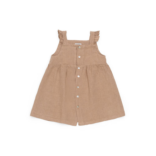 Donsje Amsterdam Donsje Amsterdam Floor Dress - Rose Mocha Donsje Amsterdam Donsje Amsterdam Floor Dress - Rose Mocha