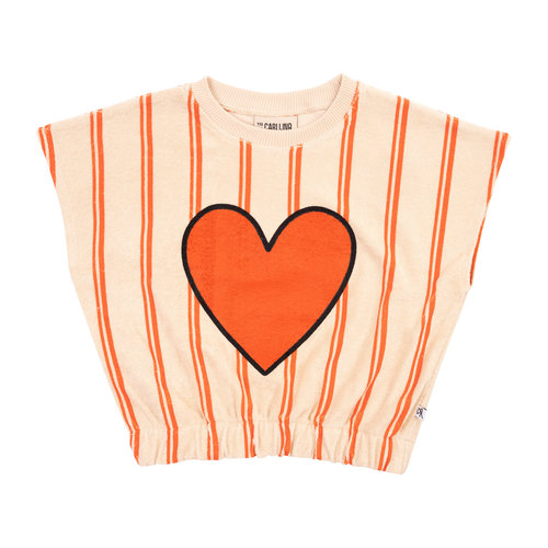 Carlijn Q Carlijn Q - Stripes Flame No Sleeve Top Carlijn Q Carlijn Q - Stripes Flame No Sleeve Top