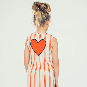 Carlijn Q Carlijn Q - Stripes Flame Tanktop Dress With Print