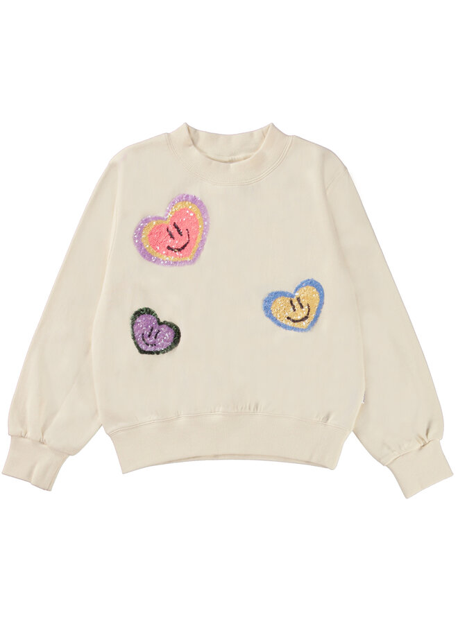 Molo - Marge Sweater Heart Smilies
