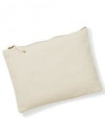 Canvas Accessory Pouch - Natural - S