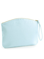 Organic Spring Wristlet - Pastel Blue - L