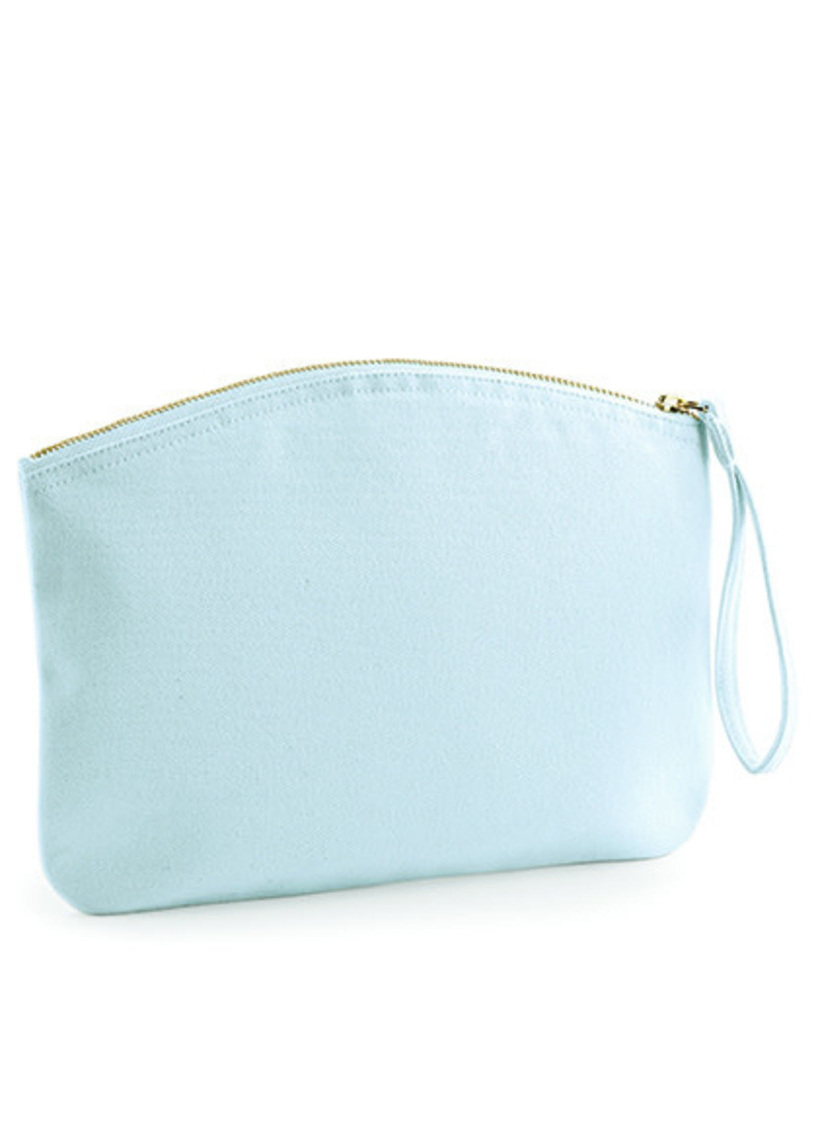 Organic Spring Wristlet - Pastel Blue - L