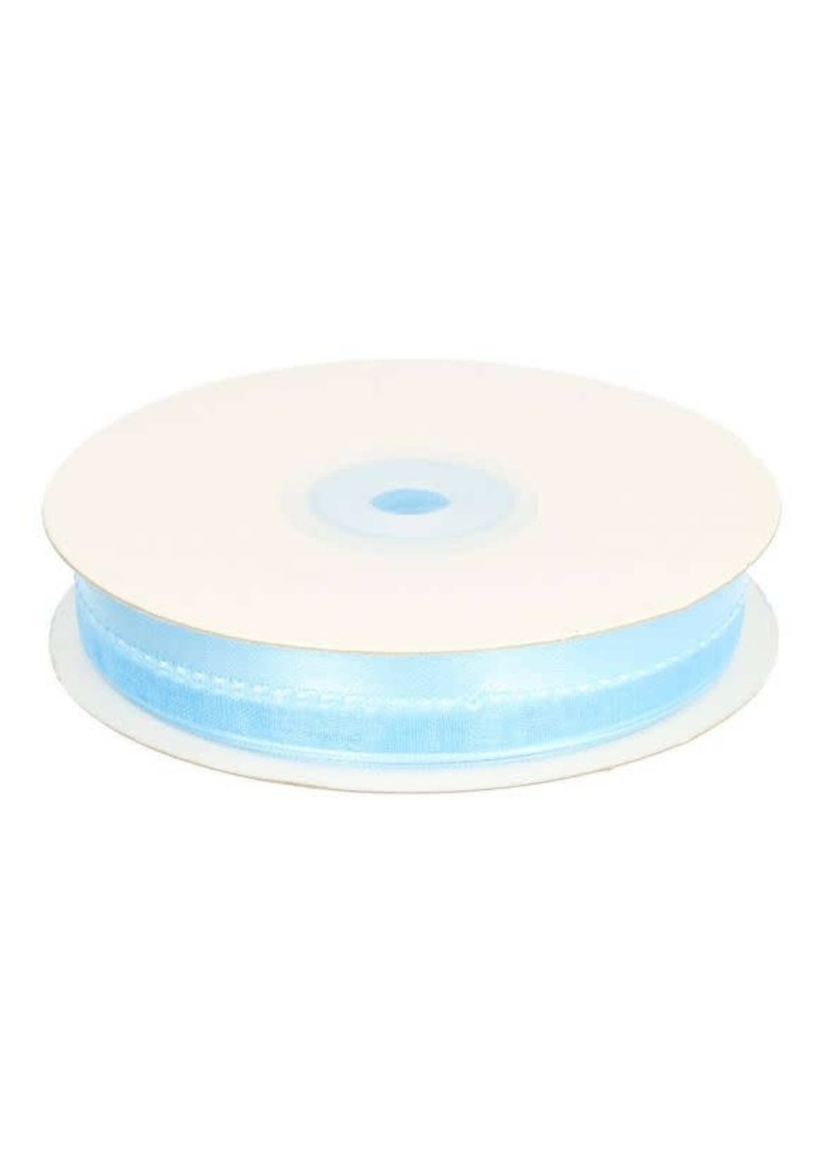 Organza satijnband 16mm - blauw