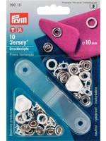 Prym Prym Naaivrijdrukknoop Jersey tandring 10mm - wit