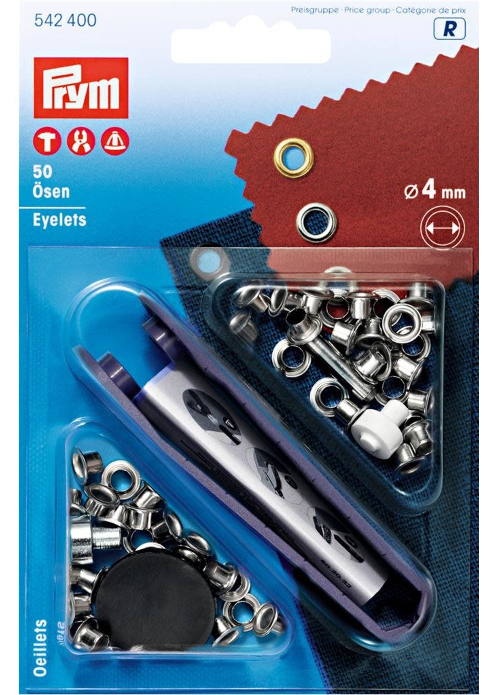 Prym Prym Ringen 4mm - zilver