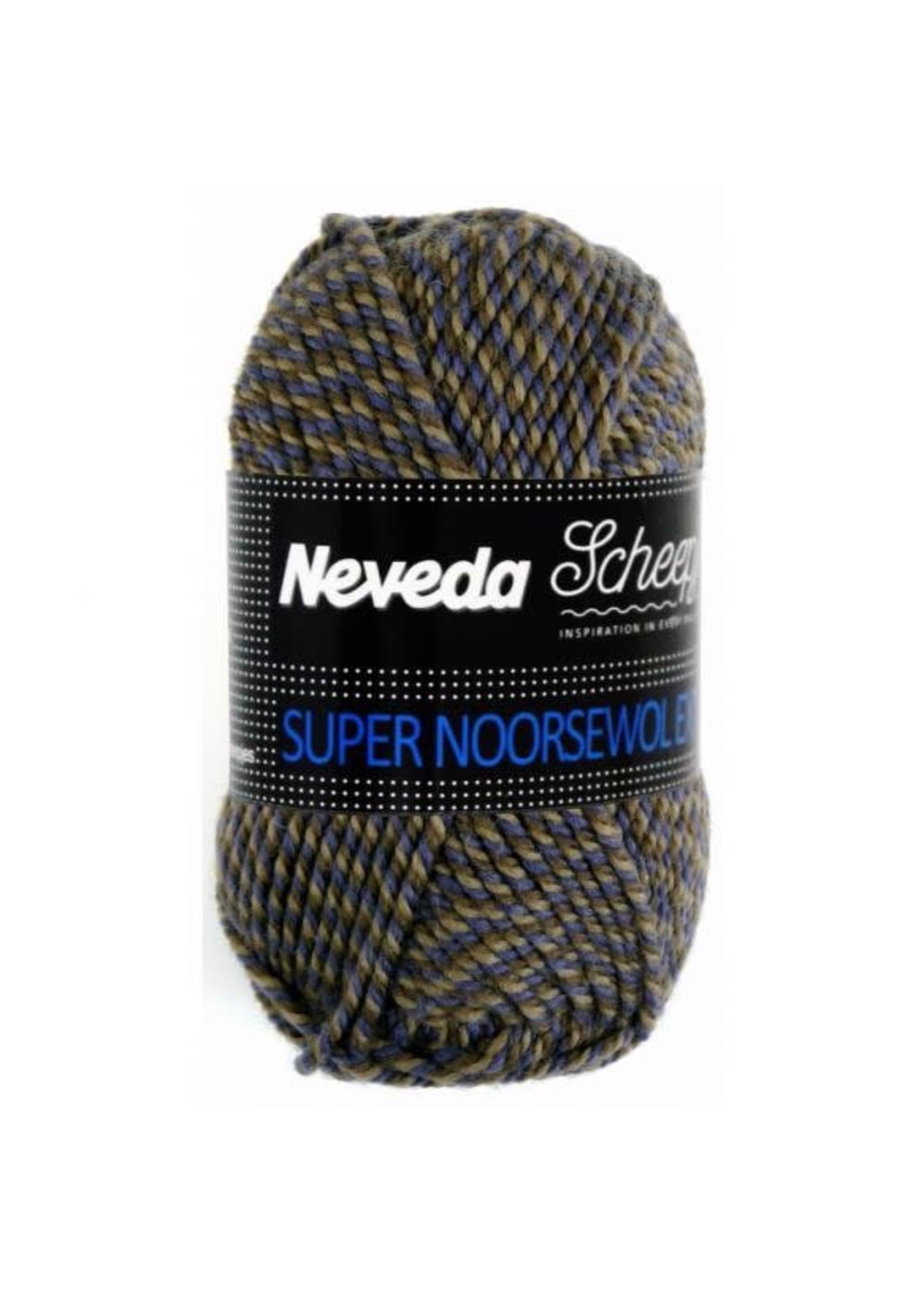 Scheepjes Super Noorse Extra 50gr - 0257 Bruin, Blauw