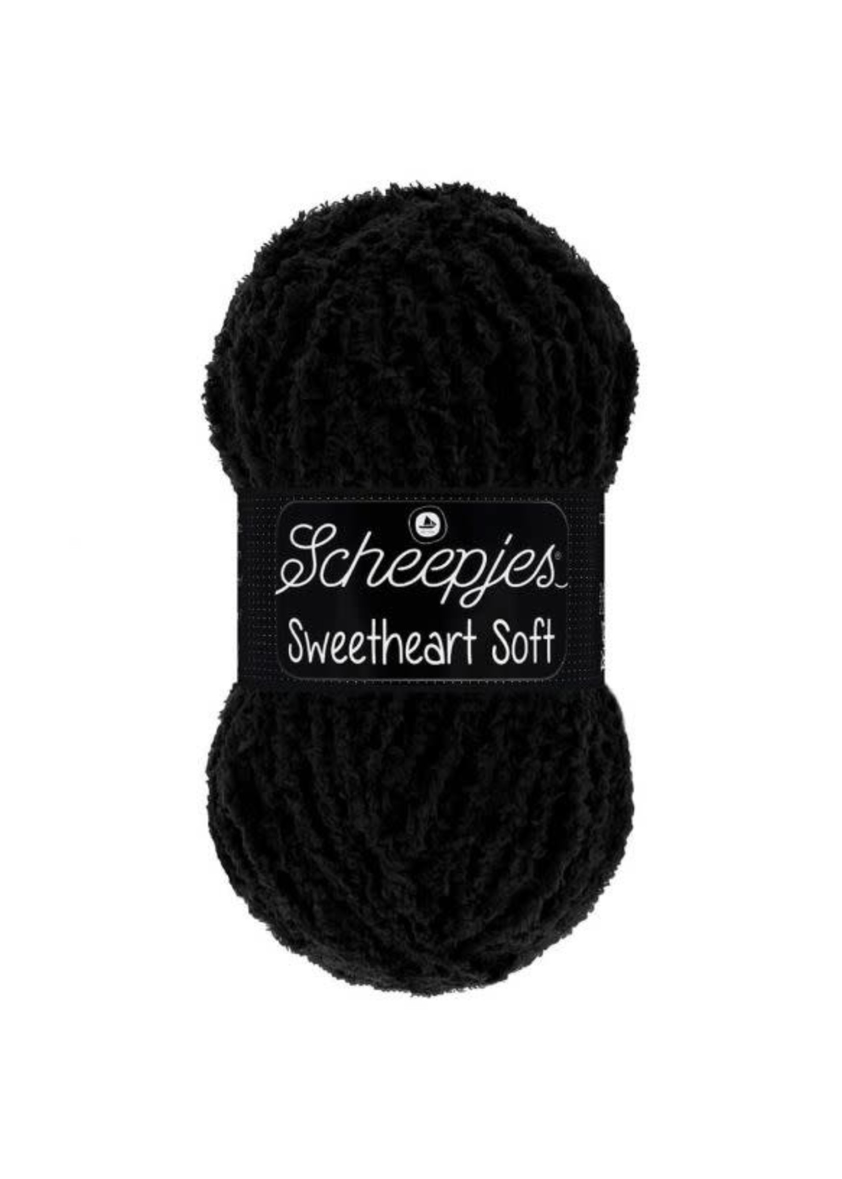 Scheepjes Sweetheart Soft - 004 Zwart