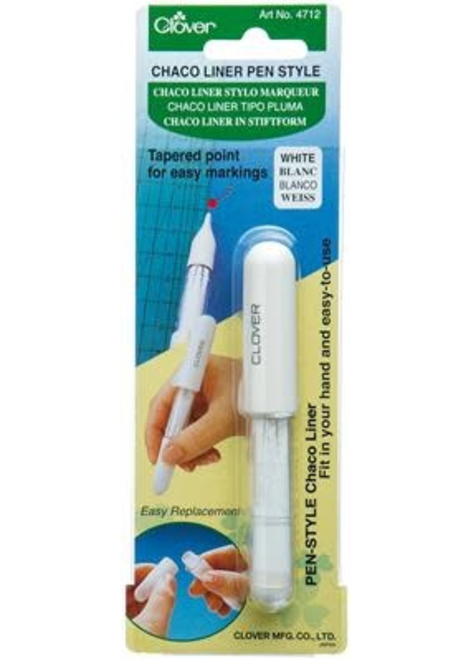 Clover Chaco Liner - Pen wit (Clover)