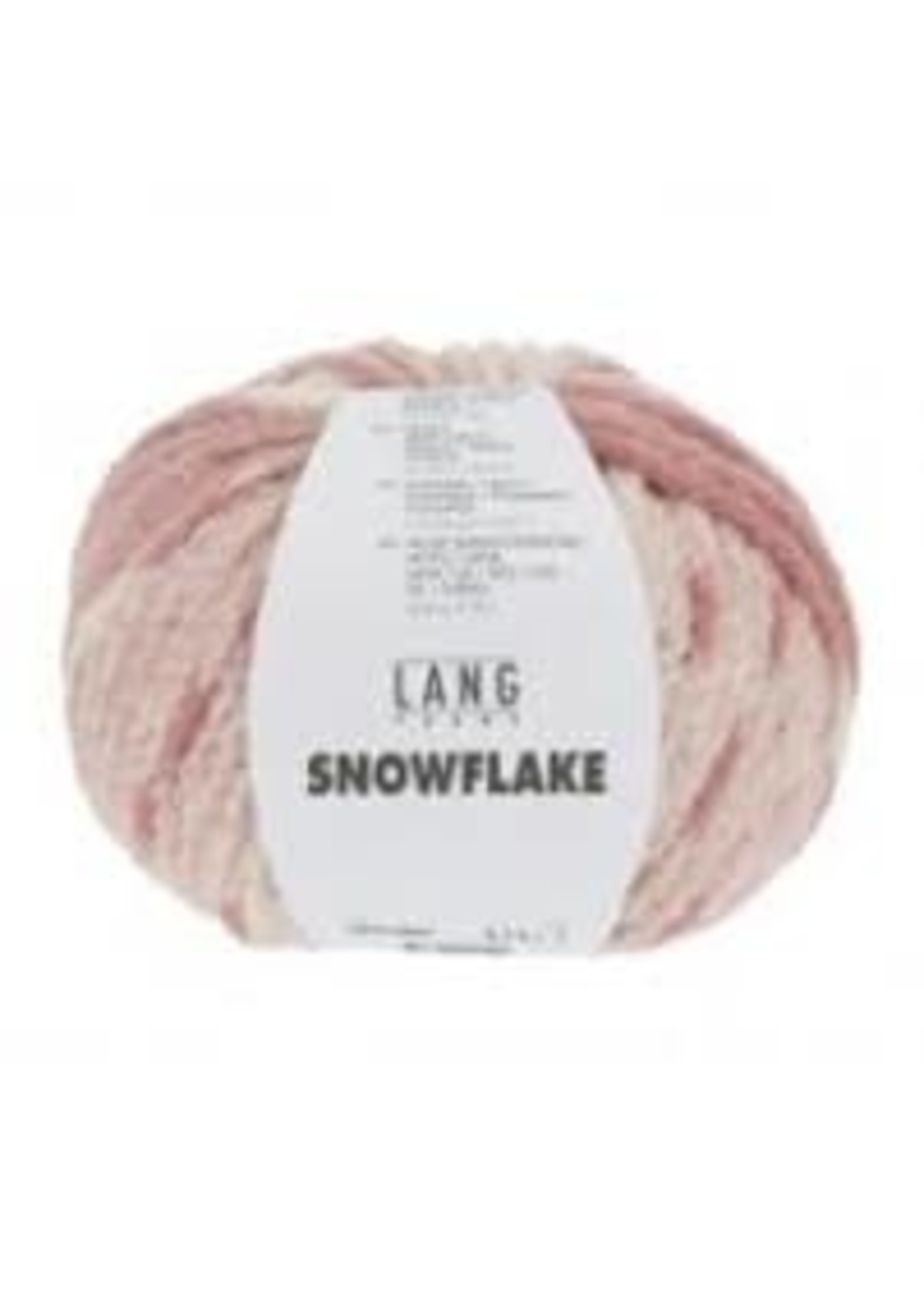 LangYarns Snowflake - 0087 Roze