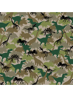 Poppy Jersey Dino Camouflage (Gots)