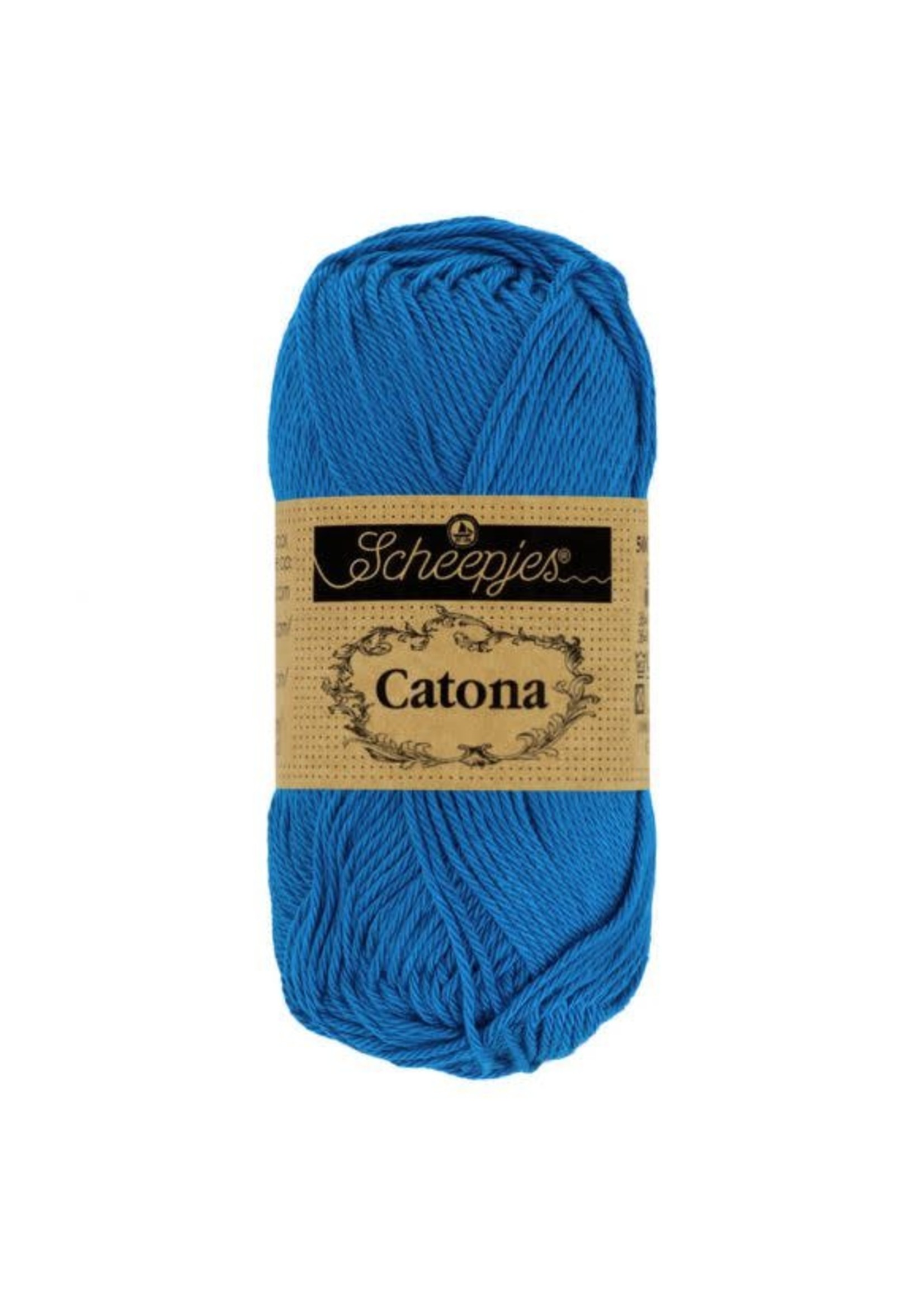 Scheepjes Scheepjes Catona 50gr - 201 Electric Blue