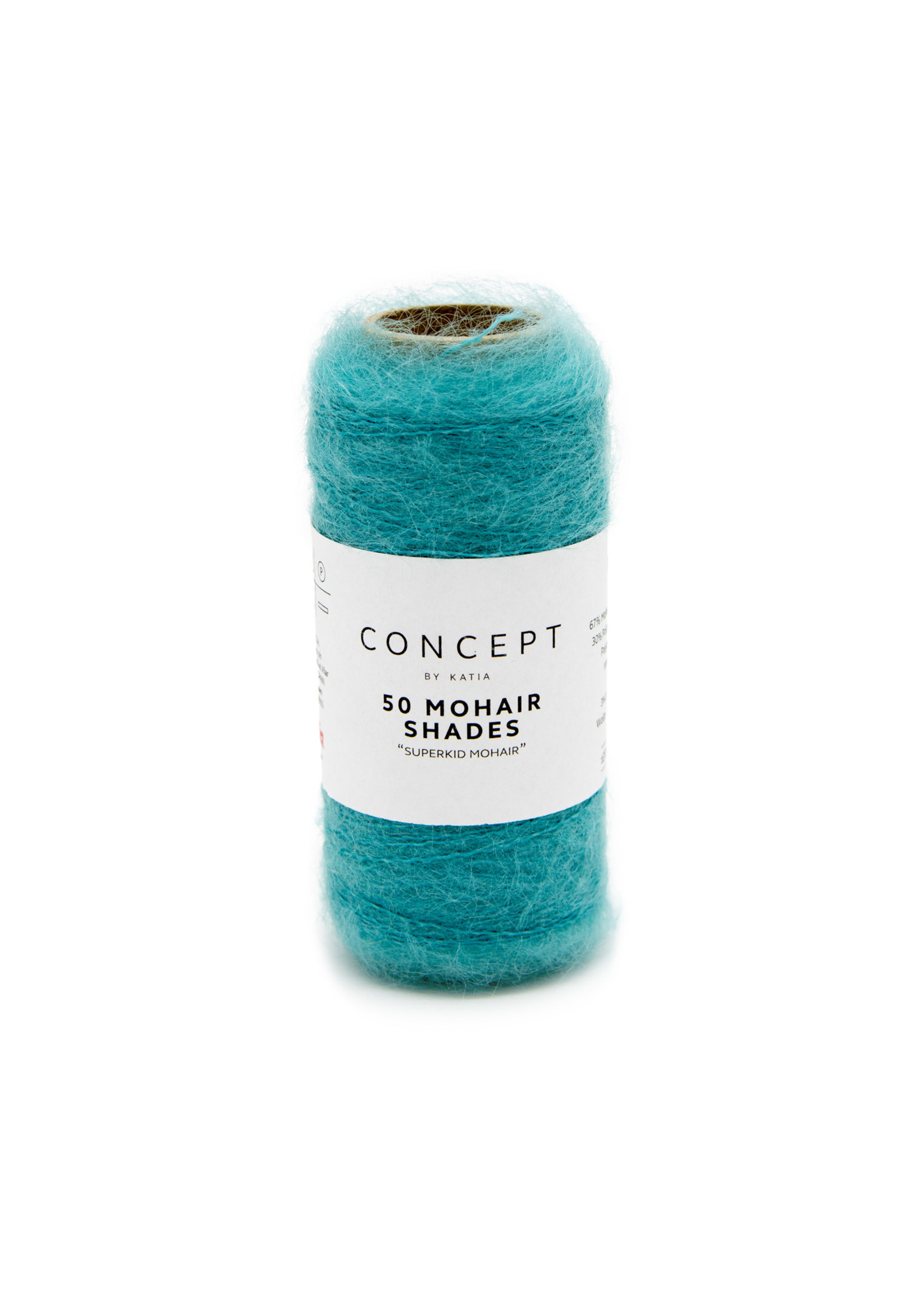 Katia 50 Mohair Shades - 27 - Waterblauw