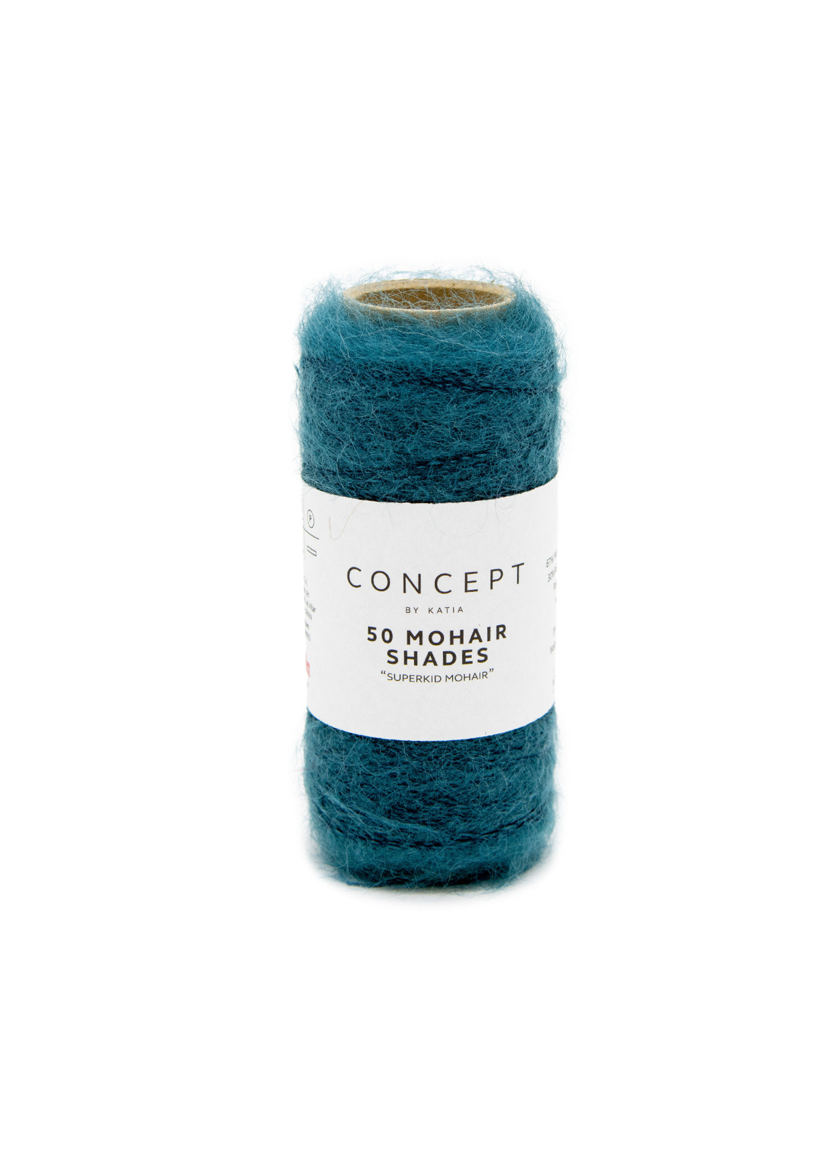 Katia 50 Mohair Shades - 29 Groenblauw