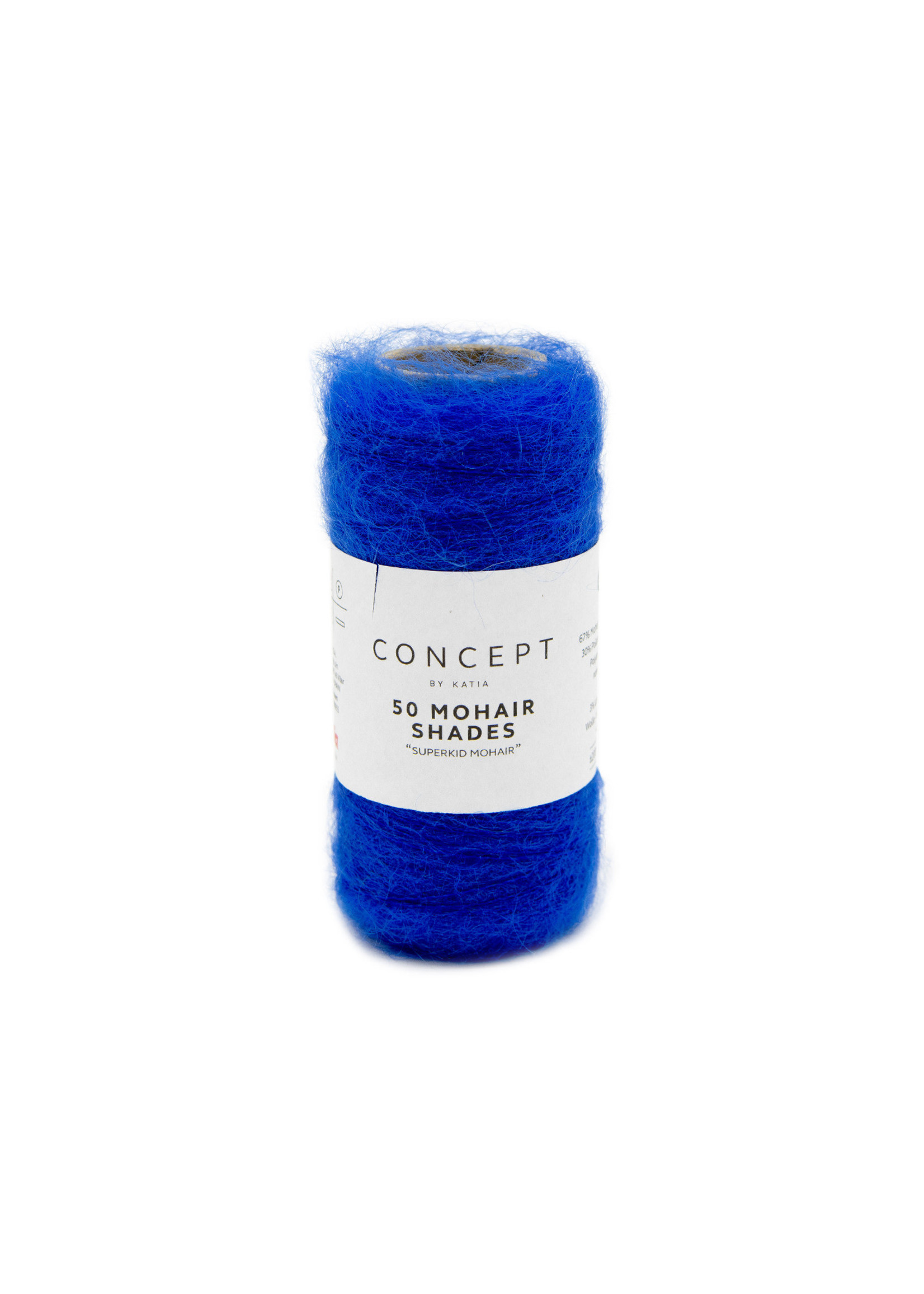 Katia 50 Mohair Shades - 32 Medium blauw