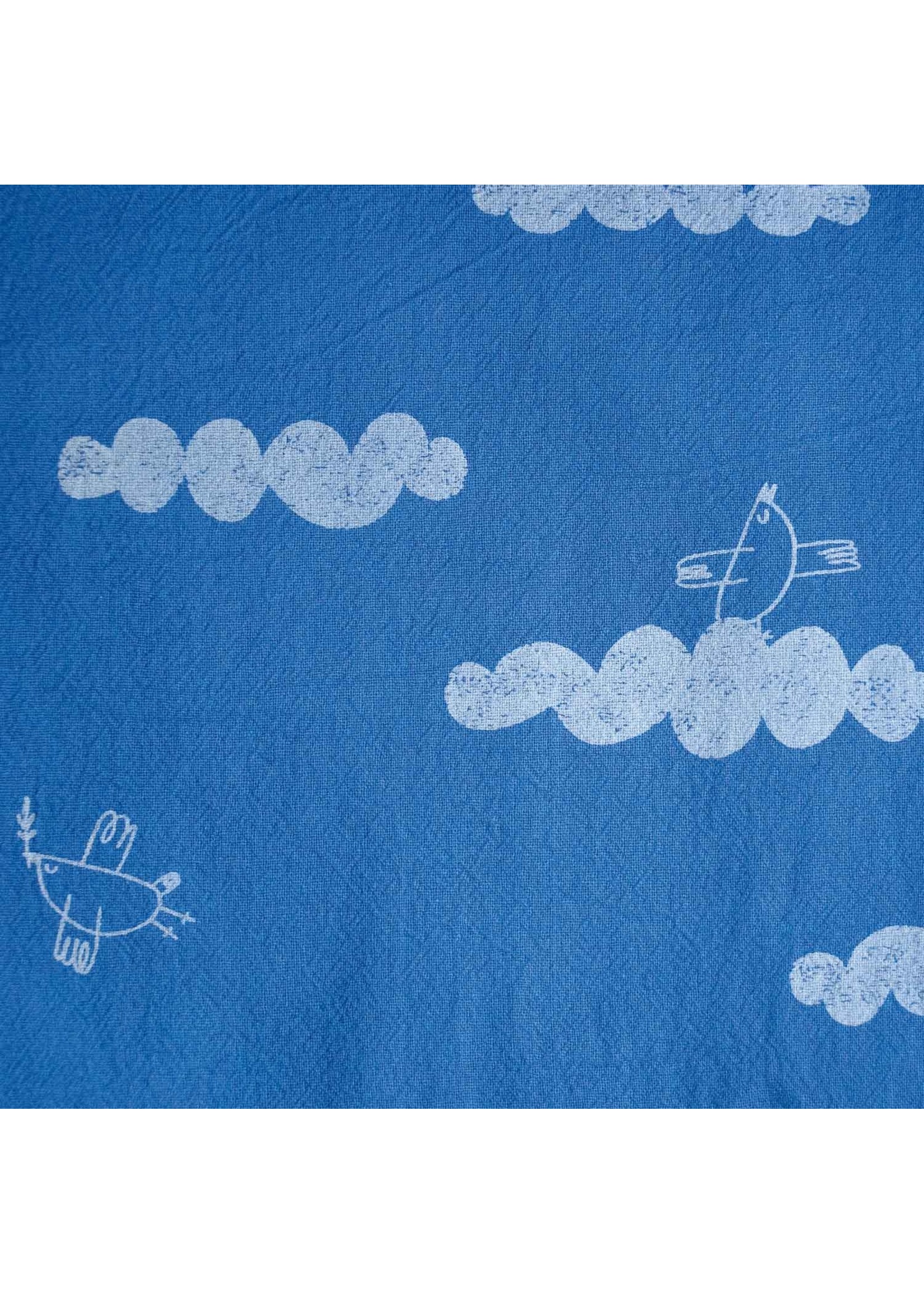 Katia Fabrics Rustic Cotton - Peace Maker Sky