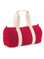 Organic Barrel Bag - Red